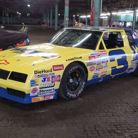 This 1986 Chevrolet Monte Carlo, driven by seven-time NASCAR Cup Series champion Dale Earnhardt, is scheduled to appear as part of the racing showcase at RADwood, April 9–11, 2026, at the Heritage Invitational at Ten Tenths Motor Club.